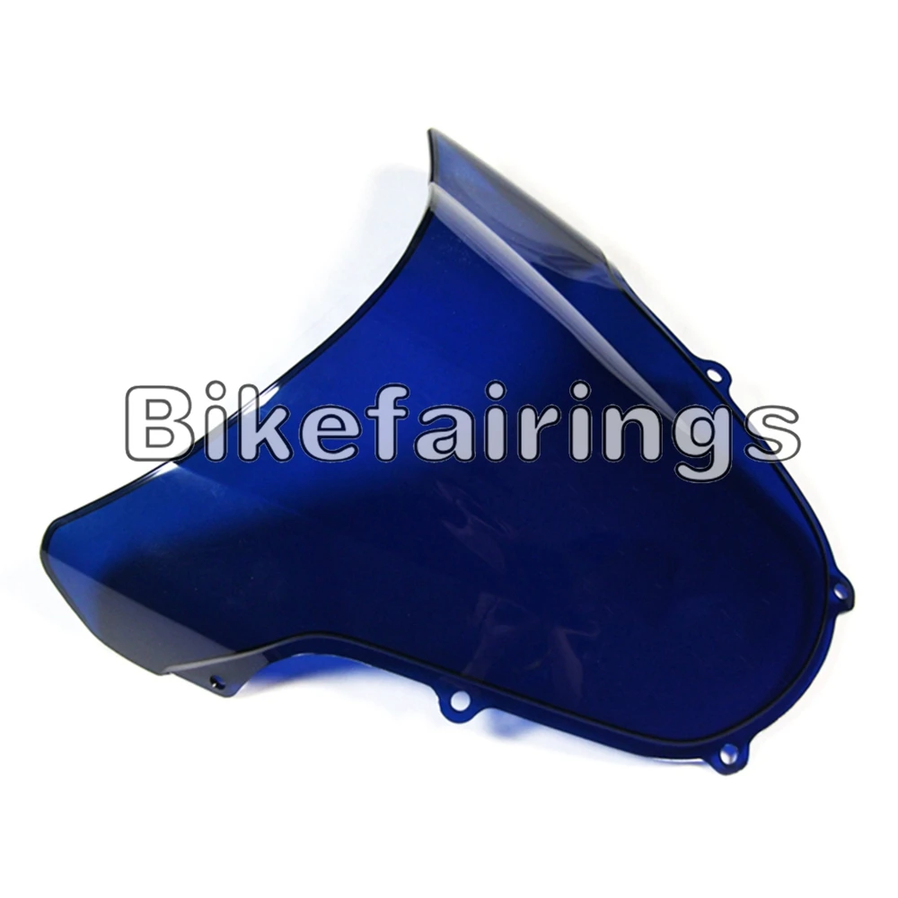 Sportbike Пластик ветрового стекла для Suzuki GSXR600 GSXR750 2001 2002 2003 01 02 03 gsxr600 750 Мотоцикл аксессуары лобовые стекла