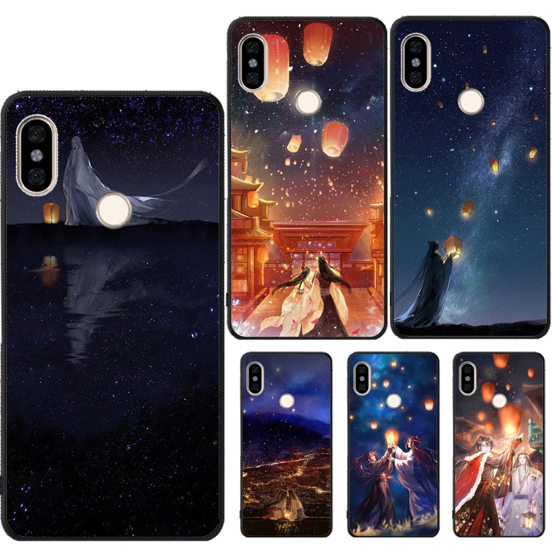 Чехол-накладка для Mi Note 10 Lite 9T POCO F2 Pro X3 F1 Mo Dao Zu Shi Lan Zhan Wei Ying Redmi 9S 8T 7 8 9 9A 9C | Мобильные