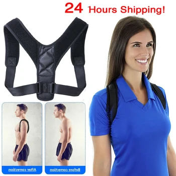 

Brace Support Belt Adjustable Back Posture Corrector Clavicle Spine Back Shoulder Lumbar Posture Correction