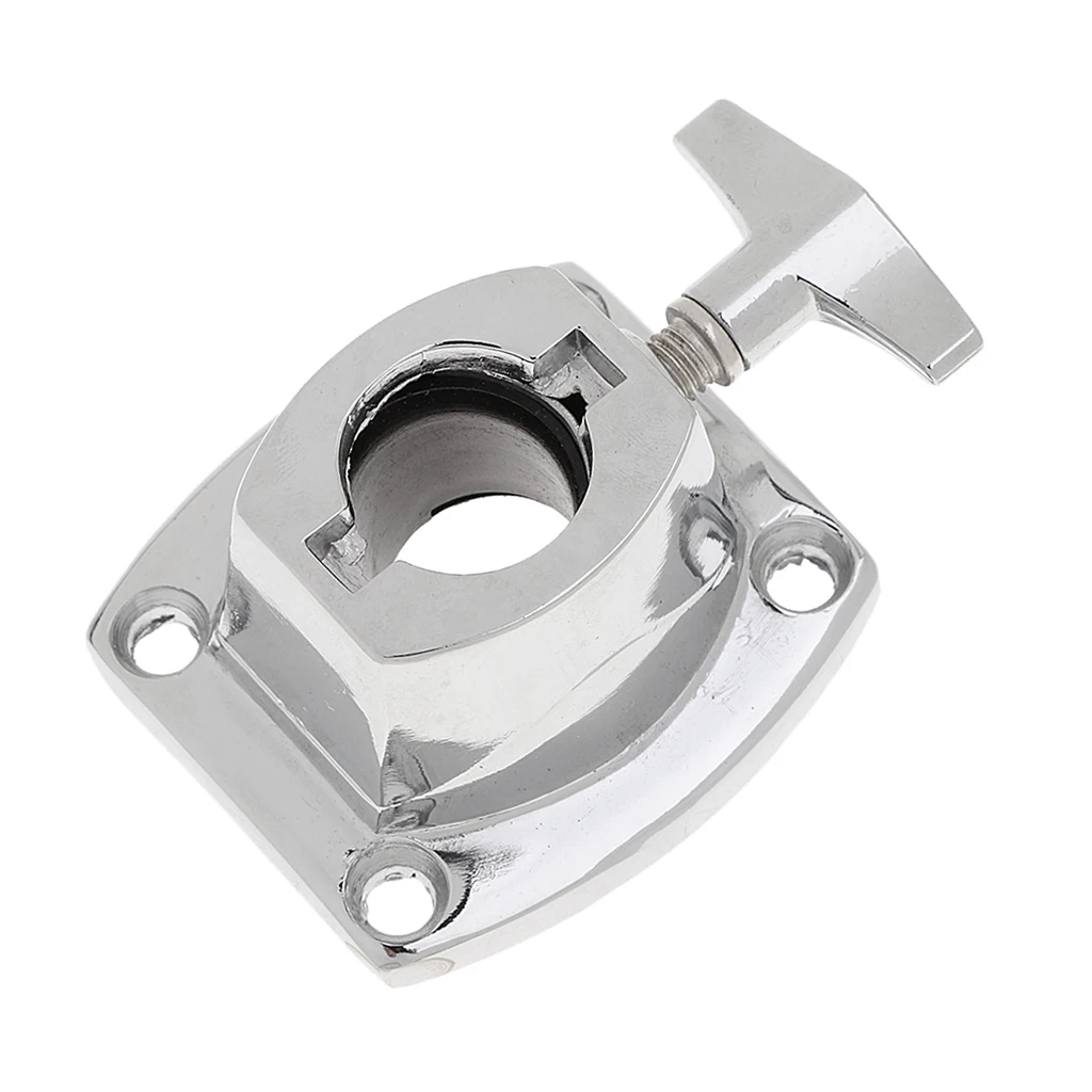 Drum Kit Holder Base Plate Tom Cymbal Holder Clamp Musical Instrument Parts  6.5x6x4.5cm