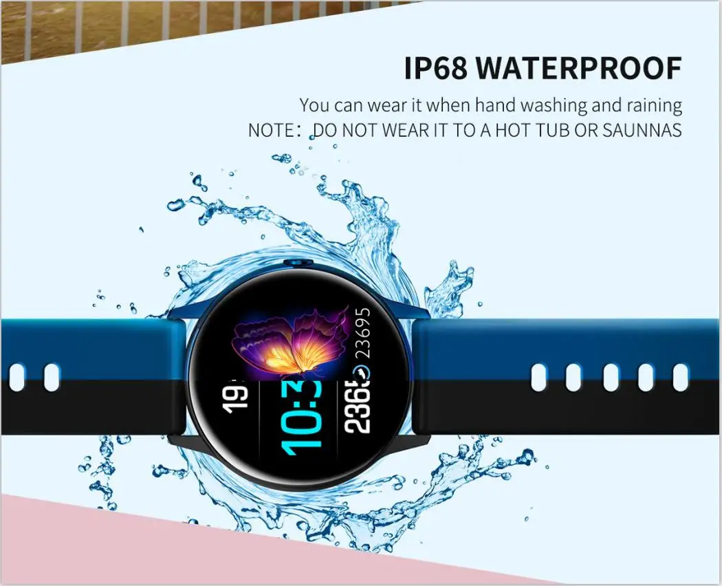 DT88 Смарт часы IP68 водонепроницаемый монитор сердечного ритма Smartwatch сообщение напоминание фитнес-трекер для Android и IOS