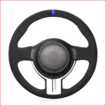 

Black Suede Hand Sew Comfortable Soft Steering Wheel Cover for Toyota 86 2013-2016 Subaru BRZ 2013 2014 2015 2016 Scion FRS Kit