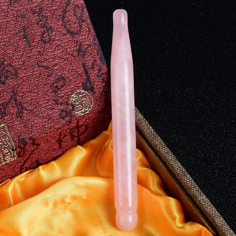 Натуральный нефрит гуаша для лица розовый кварц Gua Sha доска для лифтинга лица массажный инструмент против морщин Исцеление Нефритовый камень спа терапия инструмент
