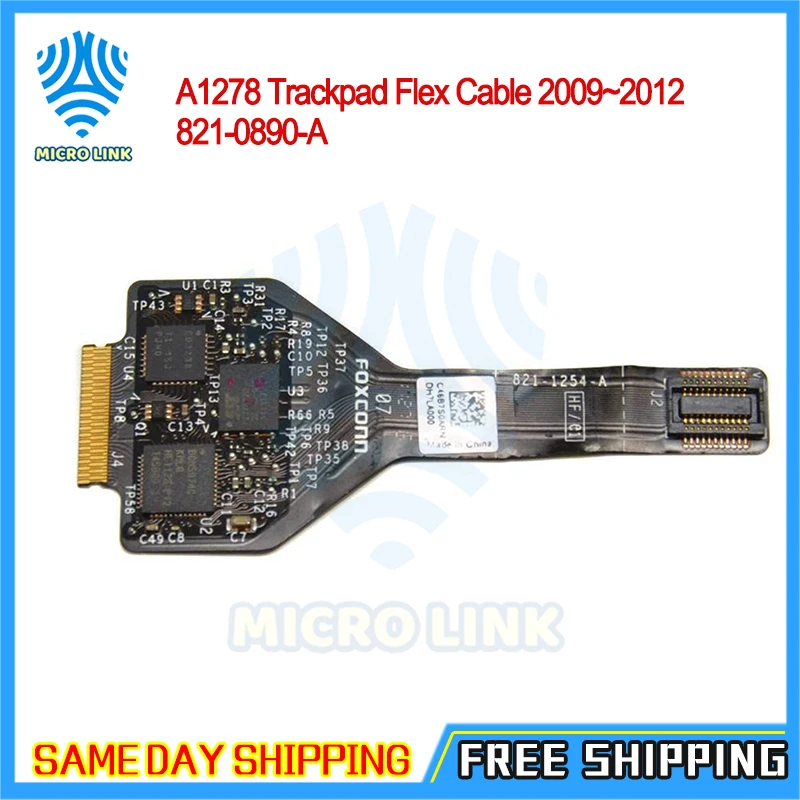 Тачпад Для MacBook Pro 1" A1278 трекпад со шлейфом 2009 2010 2011 2012 821-0890-A 821-1254-A