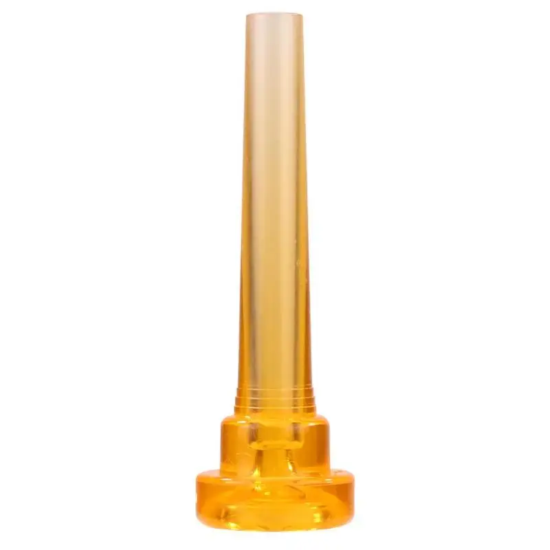 ABS труба мундштук Meg 5C размер для начинающих музыкальная труба аксессуары - Цвет: Цвет: желтый