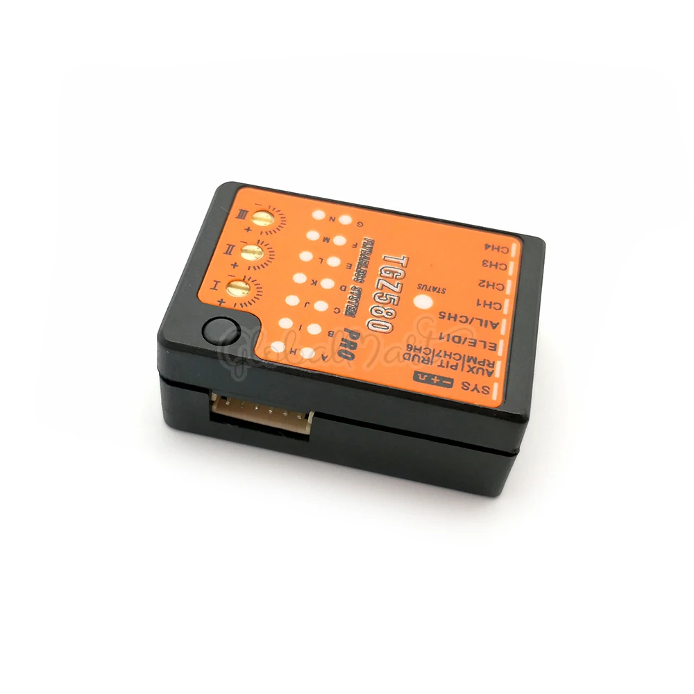 TGZ580 Microbeast Plus PRO Gyro Flybarless system 4,5~ 10V для RC вертолетов запчасти