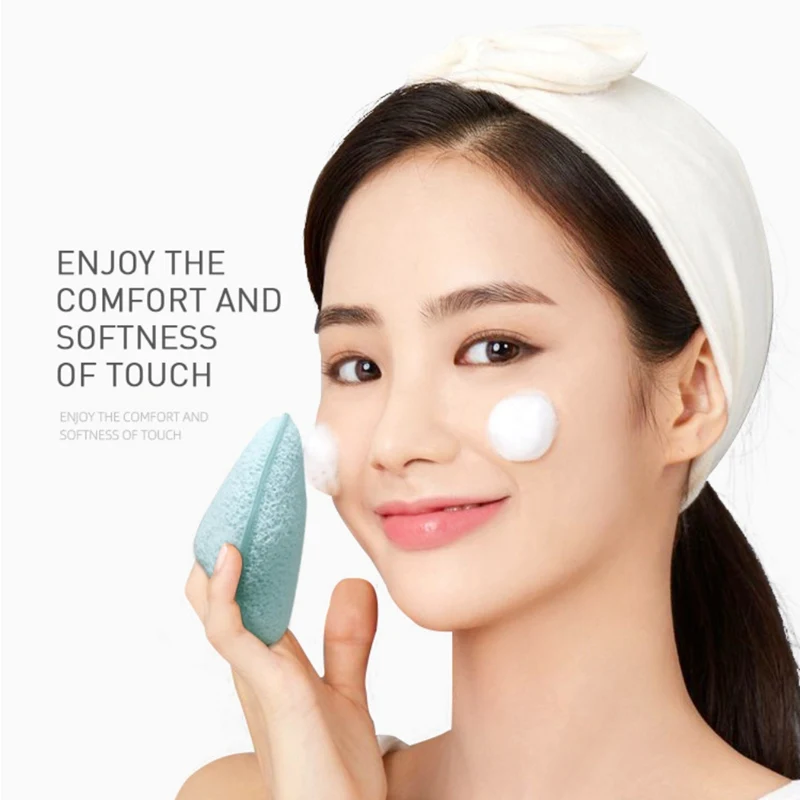 Натуральные слоеные средства для очищения лица Губка для очистки лица косметическая губка для очистки лица