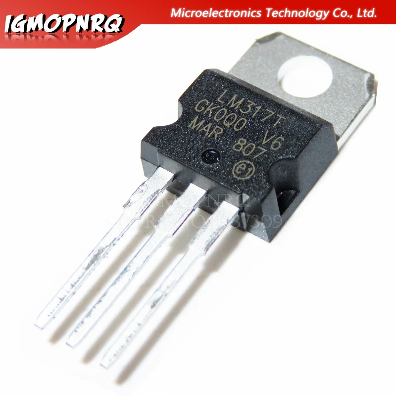 10 шт. LM317 LM317T T0 220 Регулируемый p трехклеммный регулятор|p p| |