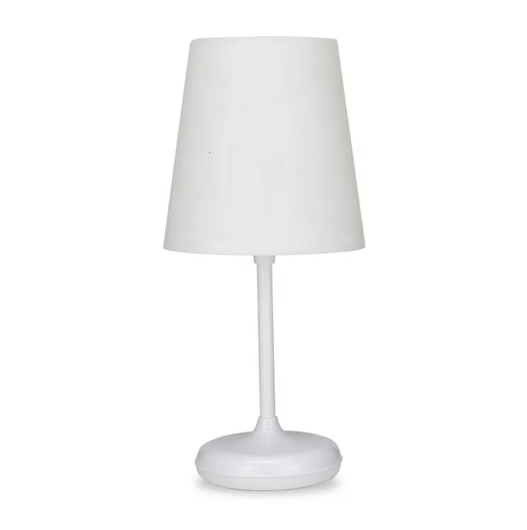 

White Abs Wireless Charger Touch Desk Light Indoor Rechargeable Cordless Led Table Night Lamp With Usb Port table lamp