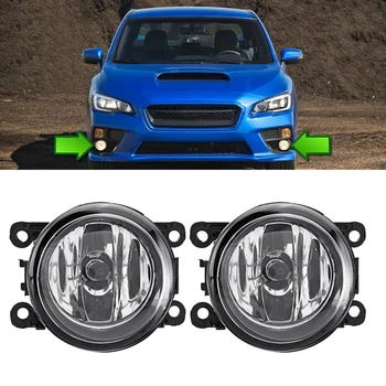 

2Pcs Car Front Bumper Clear Lens Fog Light Lamp with Harness Switch L+R for 2015-2020 Subaru Wrx / Sti Impreza