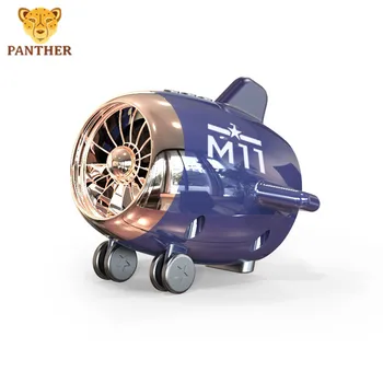 

Mini Airplane Speaker BluetoothV5.0 Wireless Portable Speaker HD Stereo Music Sound Christmas Gift for kids