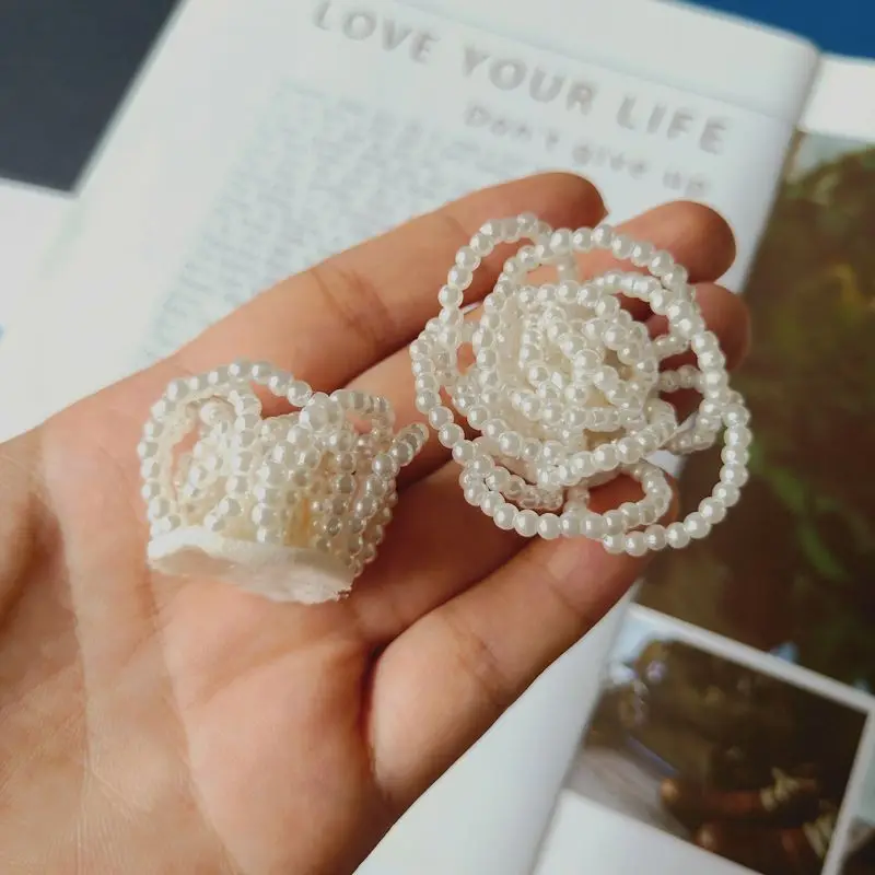 pearl beading patches for clothes 4