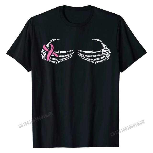 Cotton Men's Skeleton T-shirt, Shirt Women Skeleton Hands