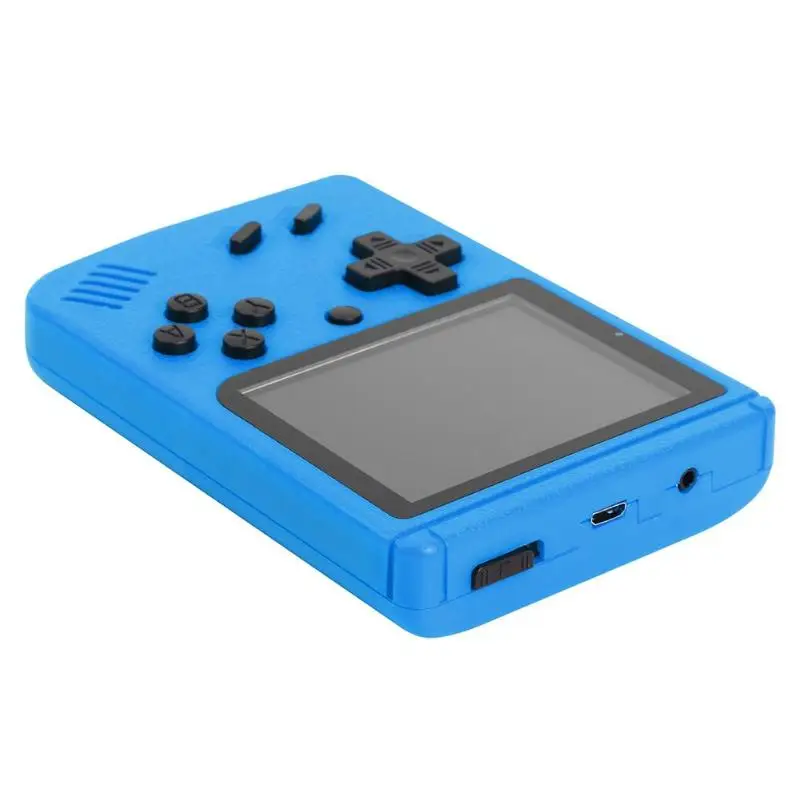 3 дюймов Портативный портативных игровых консолей Retro FC игровой консоли 400 игры 8-битный игровой плеер (синий)