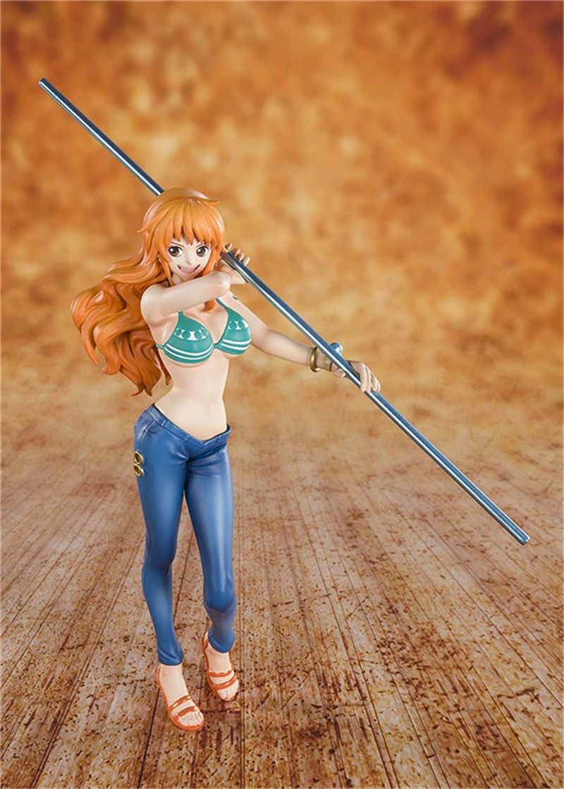 Cute Anime One Piece th Anniversary Sexy Nami Pvc Action Figure Collectible Model Toys Doll 18cm Action Figures Aliexpress