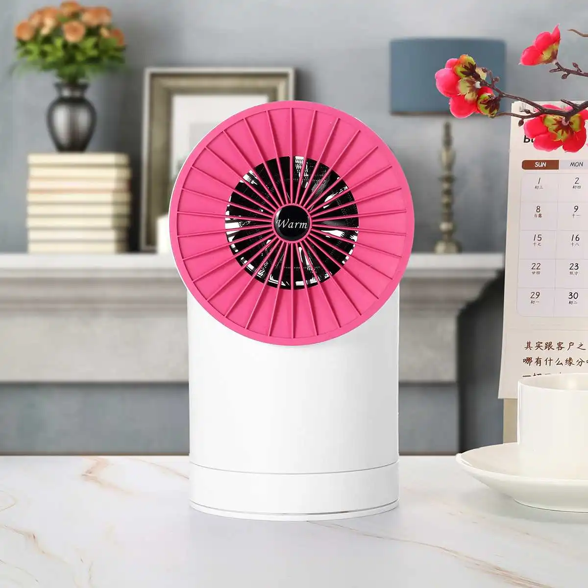 800W 3 Second Fast Electric Heater Fan Mini Portable Heater Stove Warmer for Winter Household Indoor Heating Camping