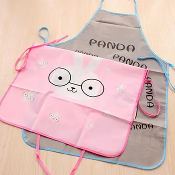 

1Pcs Cute cartoon princess apron kitchen oil-proof sleeveless apron waterproof N5M9