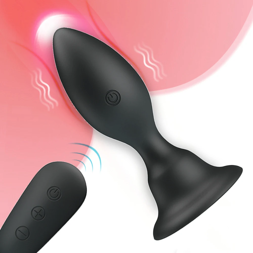 

Anal Plug Vibrator For Women Men Prostate Massager Wireless Remote Control Vibrating Butt Plug Anal Plug Dilator Buttplug Sextoy