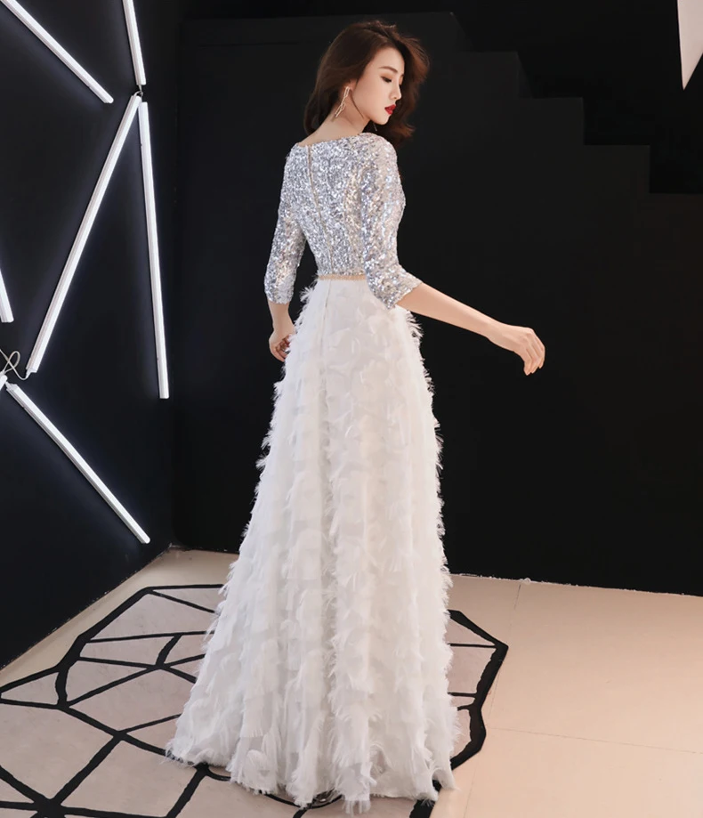 Свадебное вечернее платье с v-образным вырезом, женское платье Cheongsam в пол, свадебное Qipao, элегантные длинные платья, роскошное платье, Vestido s-xxl
