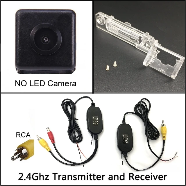 wireless n NO LED Для Porsche 911 GT3 MK1 996 GT3 1999~ 2005 HD CCD Автомобильная заднего вида парковочная Водонепроницаемая резервная камера заднего вида ночного видения - Название цвета: wireless n NO LED
