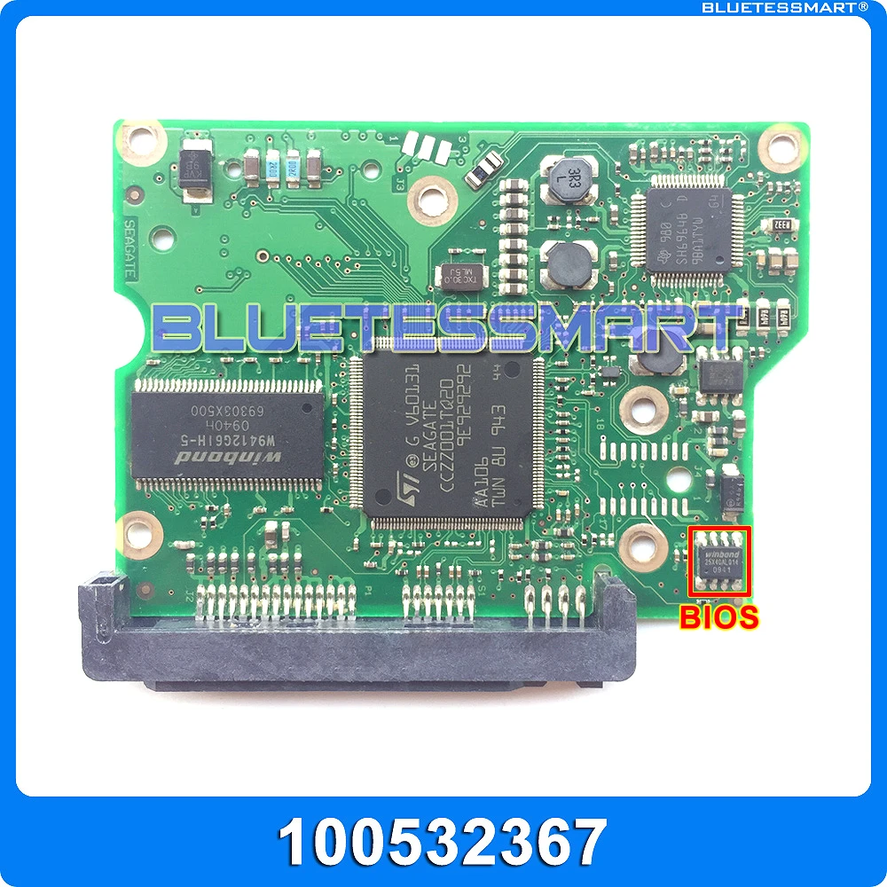 Hard Drive Parts PCB Logic Board Printed Circuit Board 100458675 REV A for Seagate 3.5 SATA HDD Data Recovery Hard Drive Parts PCB Logic Board Printed Circuit Board 100458675 REV A for Seagate 3.5 SATA HDD Data Recovery