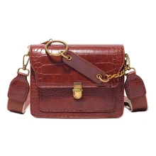 Роскошные сумки женские сумки дизайнерские Аллигатор маленькие квадратные сумки через плечо дикие девушки змеиный принт сумка через плечо