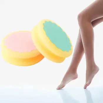 

Magic Painless Sponge Hair Removal Depilation Sponge Pad Heart Water Drop Round Geometric Shape Painless Depilation Hair Remover