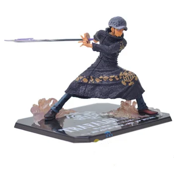 

One Piece Anime Figures The Surgeon of Death Trafalgar Law PVC After 2 Years Battle Toys Action Figures Collectible 12cm Model