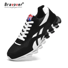 New Blade Men Running Shoes Outdoor Comfortable Jogging Walking Sports Shoes Non-slip Light Shock Absorber Breathable Sneakers