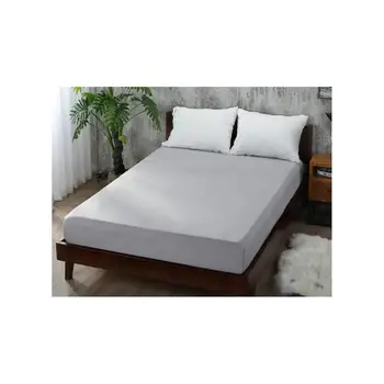 

Bed sheet with elastic band Grey smoke
