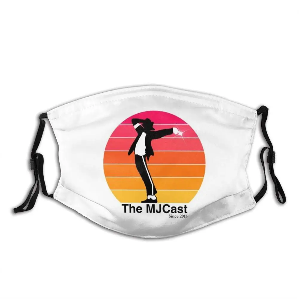 

The Mjcast Sunset ( Black Text ) Funny Cool Cloth Mask The Mjcast Mjcast Podcast Michael Jackson Mj Jackson The Jacksons King