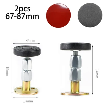 

2pcs ADJUSTABLE THREADED BED FRAMES ALLOY NOISE REDUCTION And ANTI-SHAKE TOOL BED HEADBOARD STOPPERS