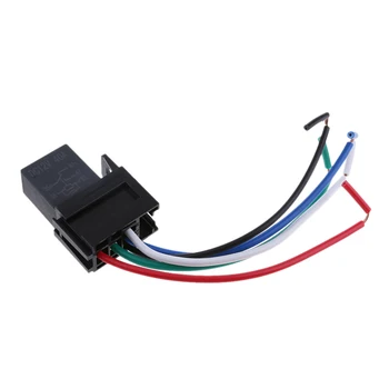 

12V 30 Amp 4-Pin SPDT Automotive Relay Harness Set Interlocking Harnesses