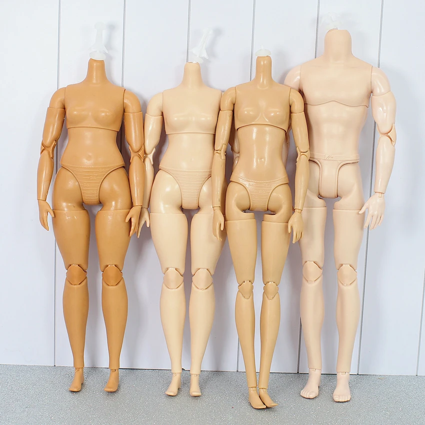 

Original Doll body / Fat Body / Doll accessories DIY for 1/6 Doll / 18 joint or 11 joint