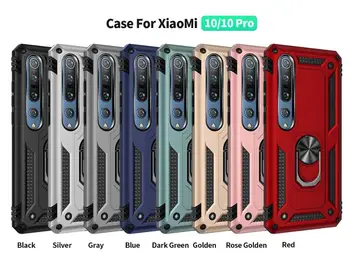 

30pcs/lot New 2 in 1 Hybrid TPU+PC Ring case For Xiaomi Redmi 8A/ Note 8T / Note 8 Pro / mi 10 pro / note 10 / k30