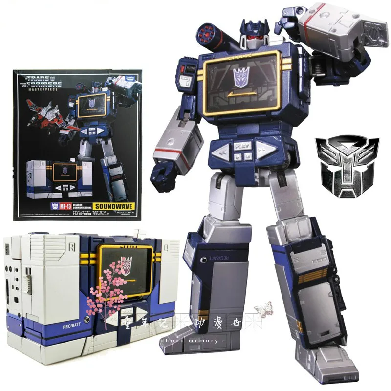 Трансформеры KO MP13 Автомобильная металлическая часть 28 см SOUNDWAVE autobot экшн фигурка