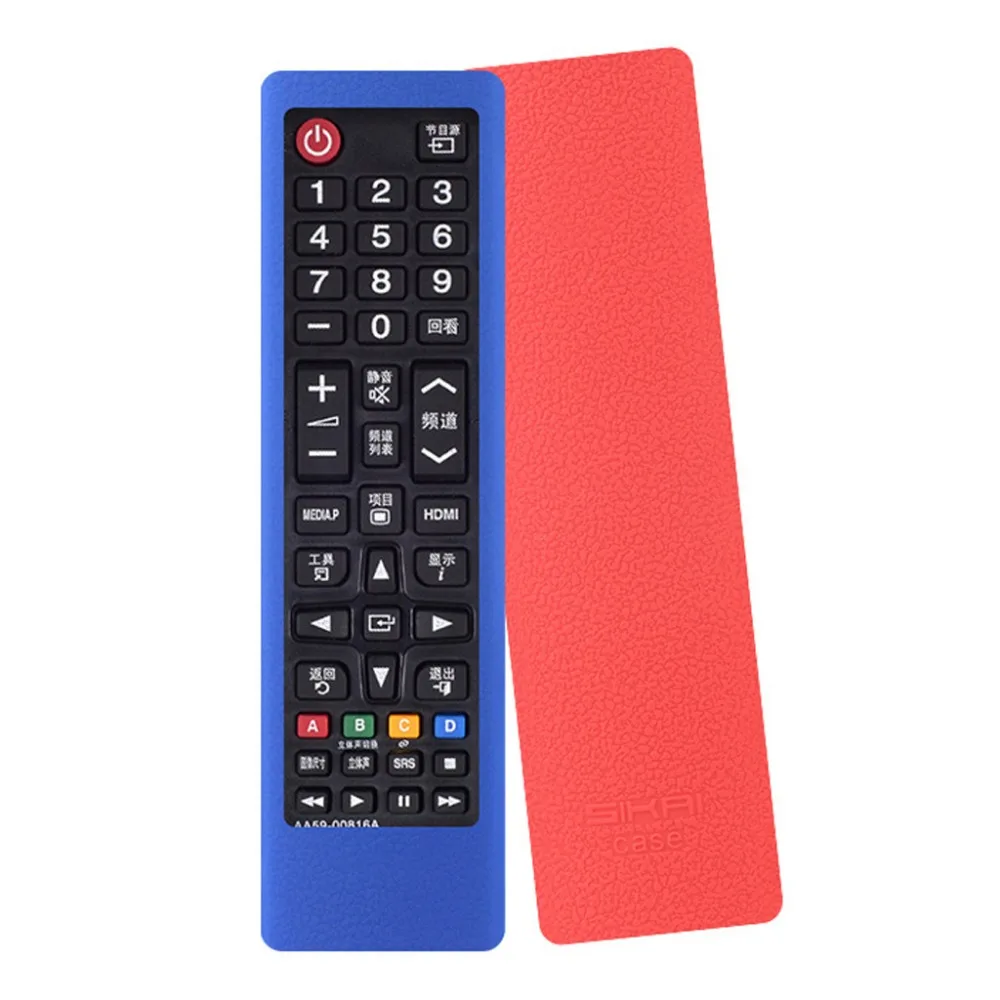 

Remote Control Case Controller Silicone Cover Shockproof Protector Washable Skin for Samsung AA59-00816A LED LCD 3D HD TV