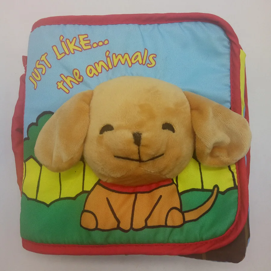 

Hot Sales Development Children Intelligence Early Education BEEKING DOG'S Head Cloth Book Currently Available