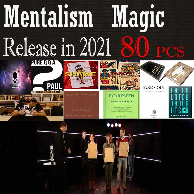 80 Set Mentalism Magic Trick Package Collection Release In 2021 Magic