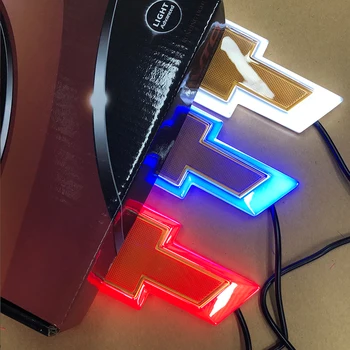 

4D For Chevrolet cruze aveo captiva Emblems light car auto 4D led Rear 4D Badge Sticker light light 4D led logo lamps