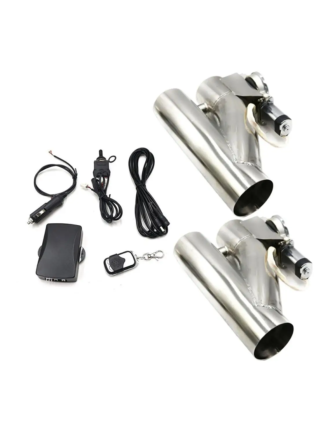 Two in one Single Opening Integrated Y type Exhaust Valve Electric