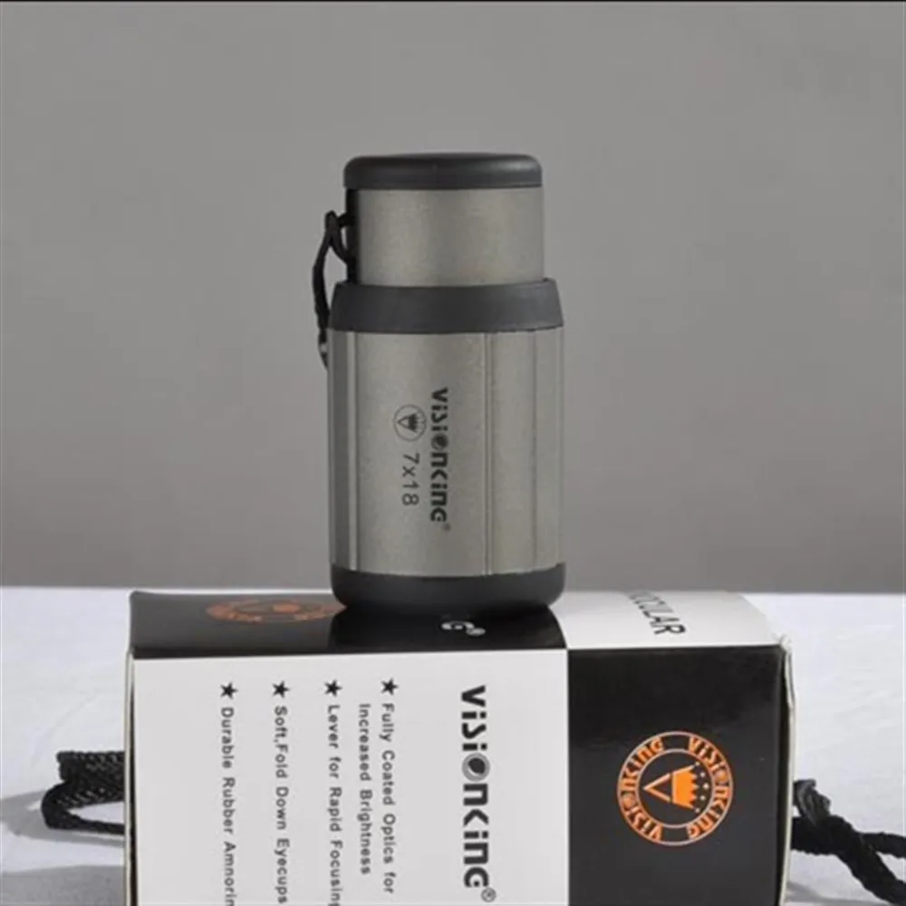 VISIONKING Mini SWD 7x18 HD карманы ночного видения очки одиночный трубный телескоп