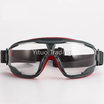 

GA501 Transparent Simple Goggles, Anti-fog, Anti-impact, Anti-ultraviolet Liquid Splash Riding Windproof Protective Glasses