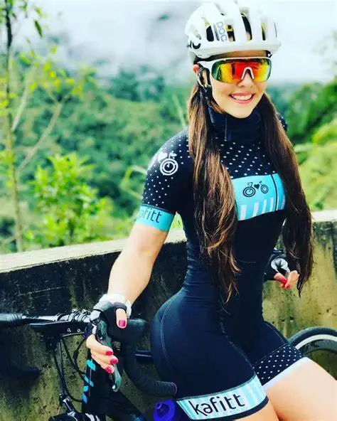 20-Kafitt-Women's Triathlon Short Sleeve Cycling Jersey Suit Tights 9d-gel Ciclismo Jumpsuit Summer | Спорт и развлечения