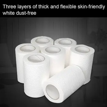 

Pretty Comy Hotel Special Small Roll Paper Core Toliet Paper Rolling Paper(Single Roll)
