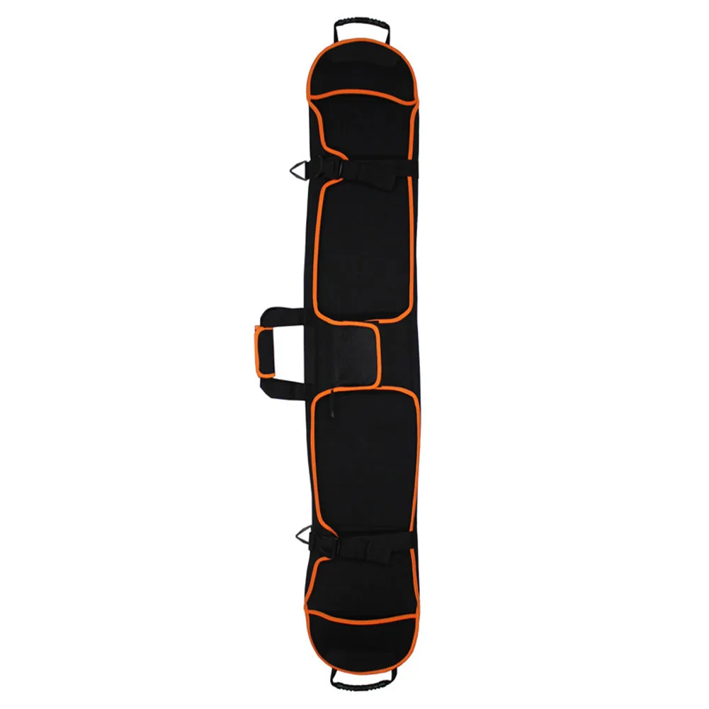 Спортивный защитный чехол для зимы, устойчивый к царапинам, аксессуар для катания на лыжах, моноборд, легко переносится, сумка для сноуборда, клецки - Цвет: Black L