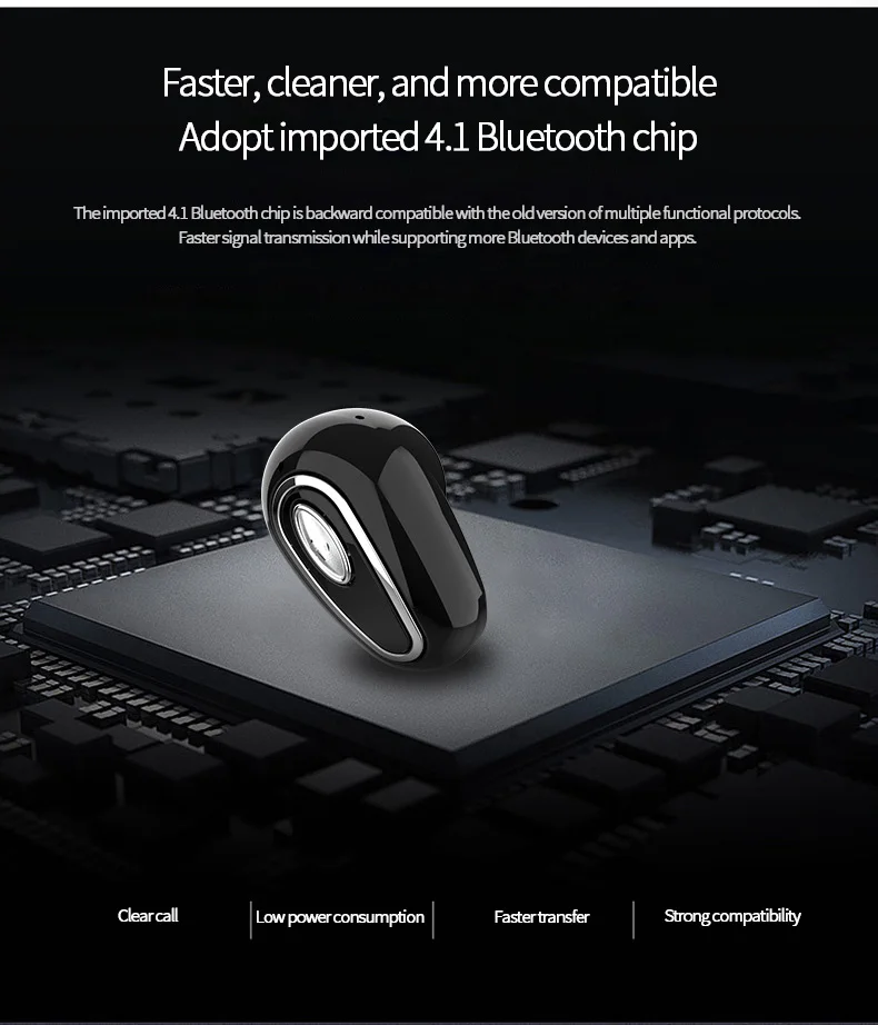 S650X Спорт Bluetooth V4.1 гарнитура Беспроводные наушники с микрофоном стерео наушники гарнитура для huawei P30 Xiaomi iPhone