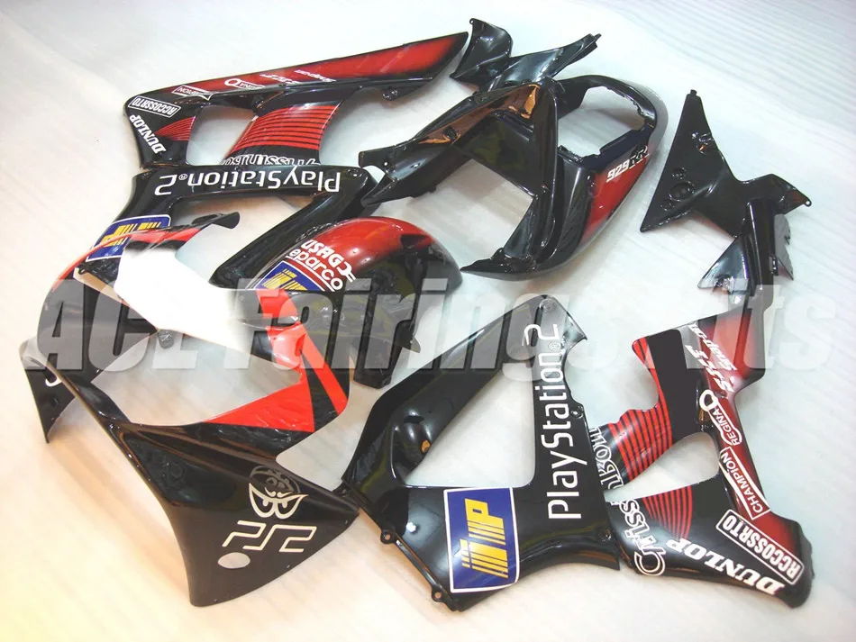 

New Complete Motorcycle Fairing Kit For Honda CBR929RR CBR900RR 929 2000 2001 00 01 929RR Fairings ABS Plastic red black cool