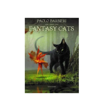 

New Barbieri Fantasy Cat Oracle Cards 100% real high quality English language version playing card tarot board game card