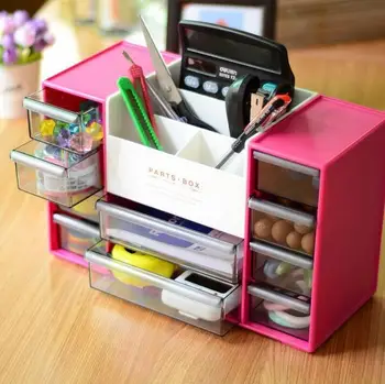 

Japan Home Furnishing Daily Necessities Desktop Arrangement Cassette Tape Drawer Plastic Concise Accept Box